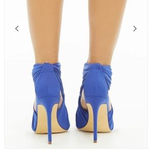 Lemon Drop By Privledged Satin Heels